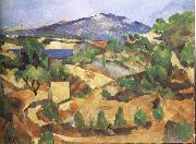 Paul Cezanne The Mountain oil painting on canvas